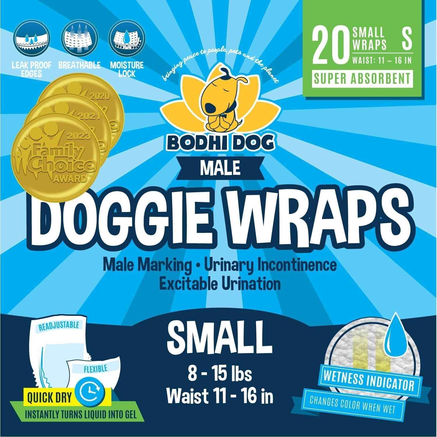 Leak-Proof Small Male Dog Diapers with Absorbent Comfort