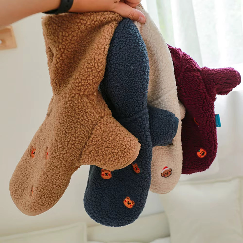 Winter Pet Coat: Stylish Fleece Jackets for Small Dogs - HuckMB Pet Supply