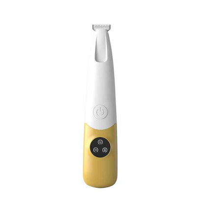 Quiet Cordless Pet Hair Trimmer: LED, Waterproof & Low Noise