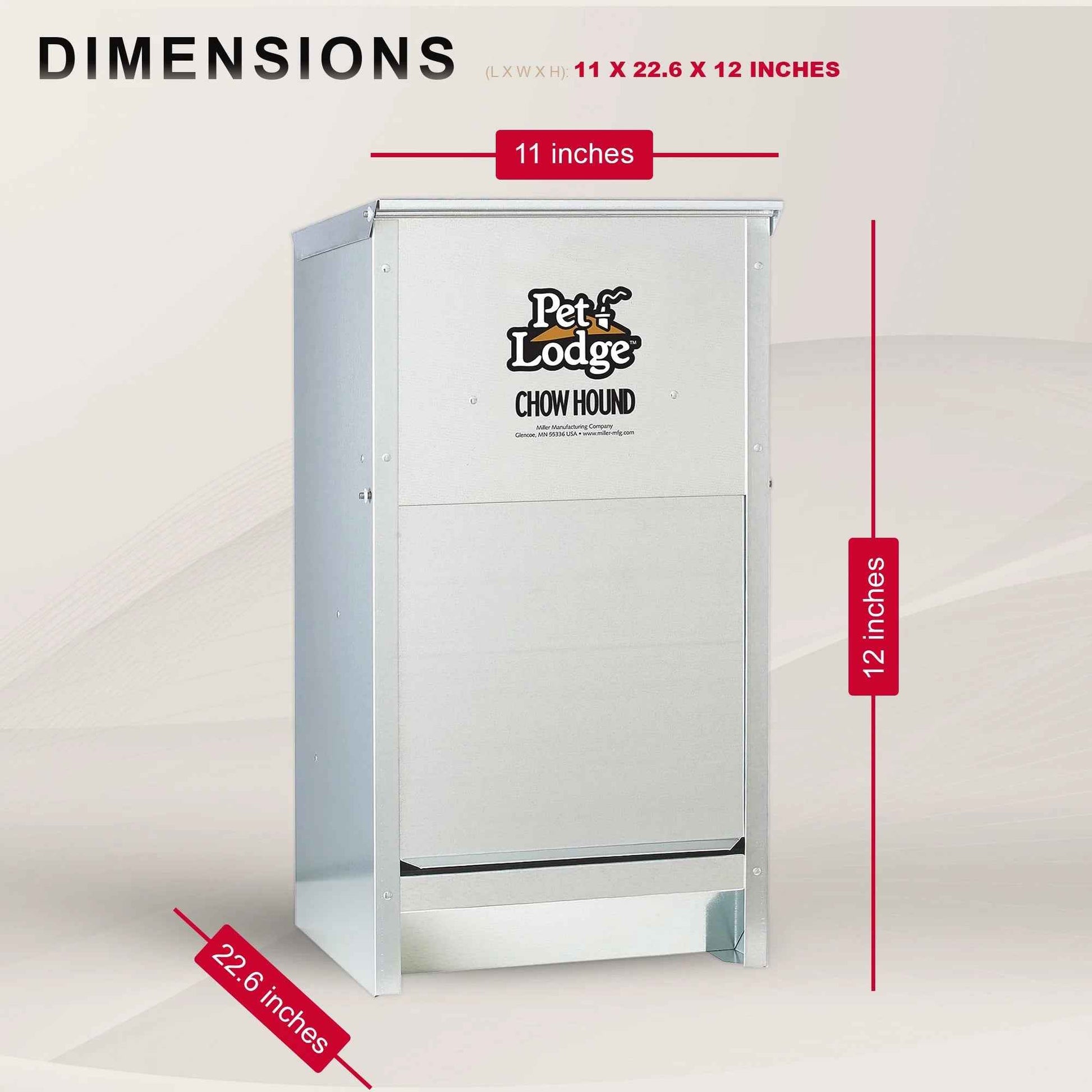 Automatic Steel Dog Food Feeder