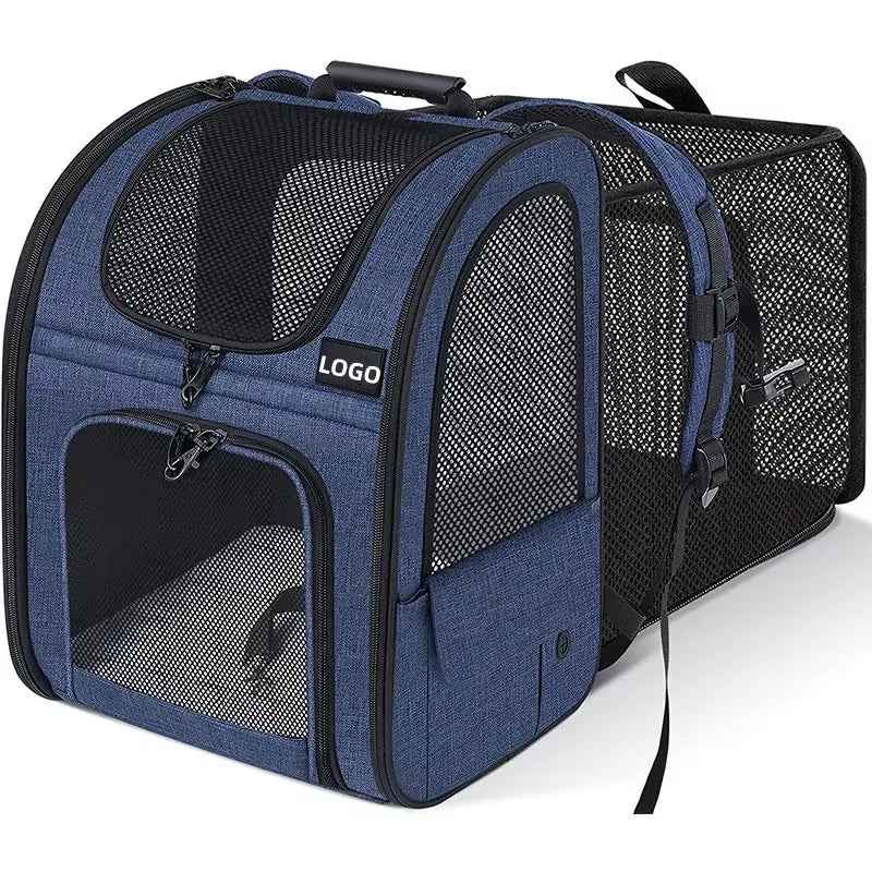 Durable Expandable Pet Backpack for Travel & Adventures