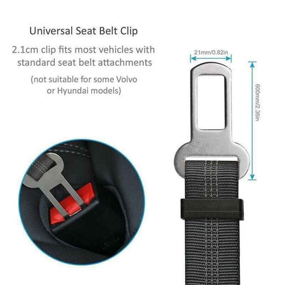 Adjustable Pet Safety Seatbelt Harness for Cars