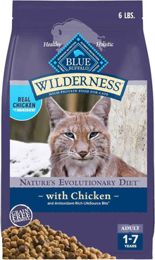 Blue Buffalo High-Protein Grain-Free Cat Food Chicken Recipe