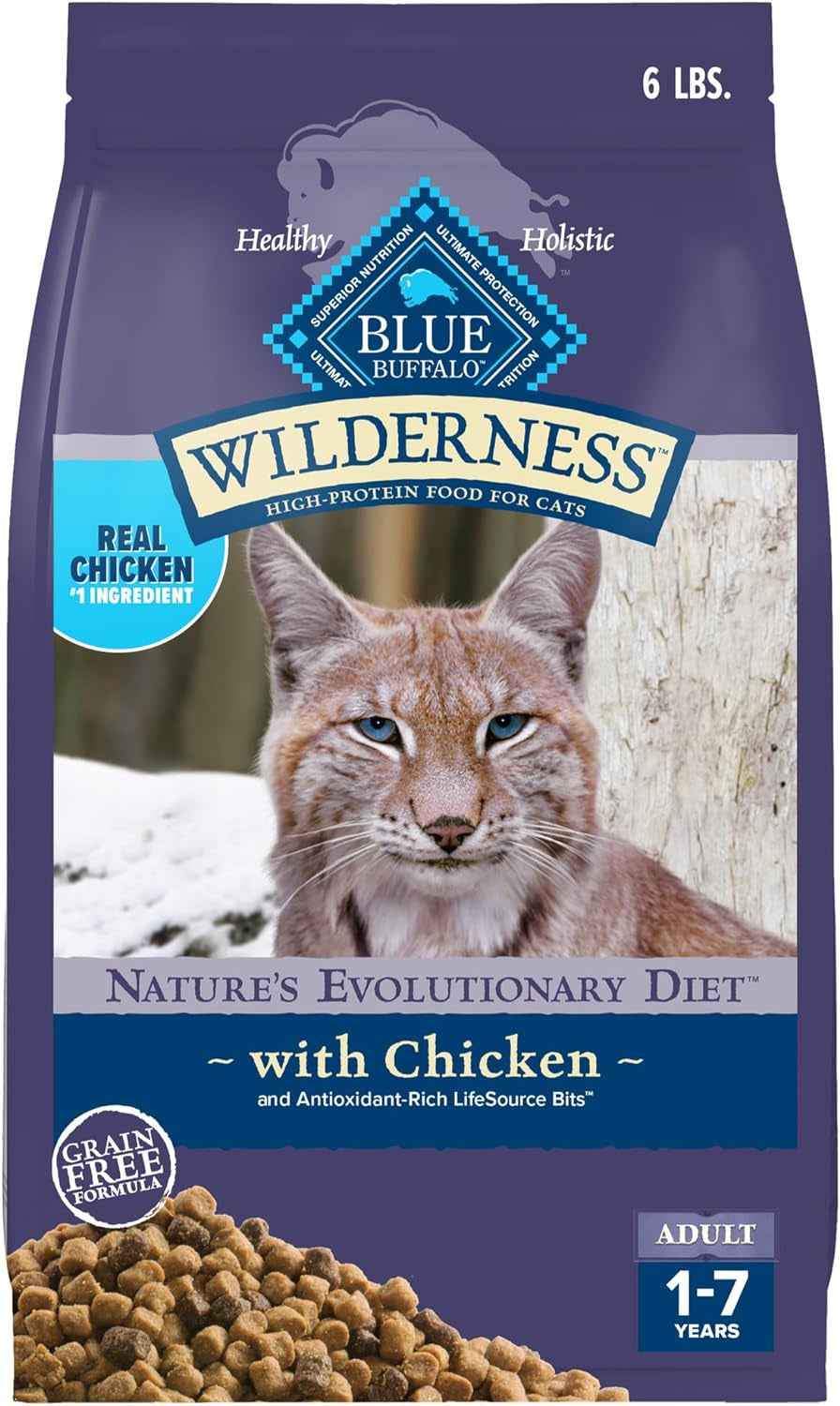 Blue Buffalo High-Protein Grain-Free Cat Food Chicken Recipe