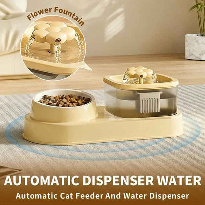 Automatic Cat Feeder and Water Dispenser