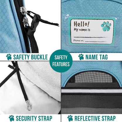 Airline Pet Carrier for Cats and Small Dogs