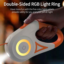 LED Retractable Dog Leash: Stylish & Safe Luminous Pet Lead
