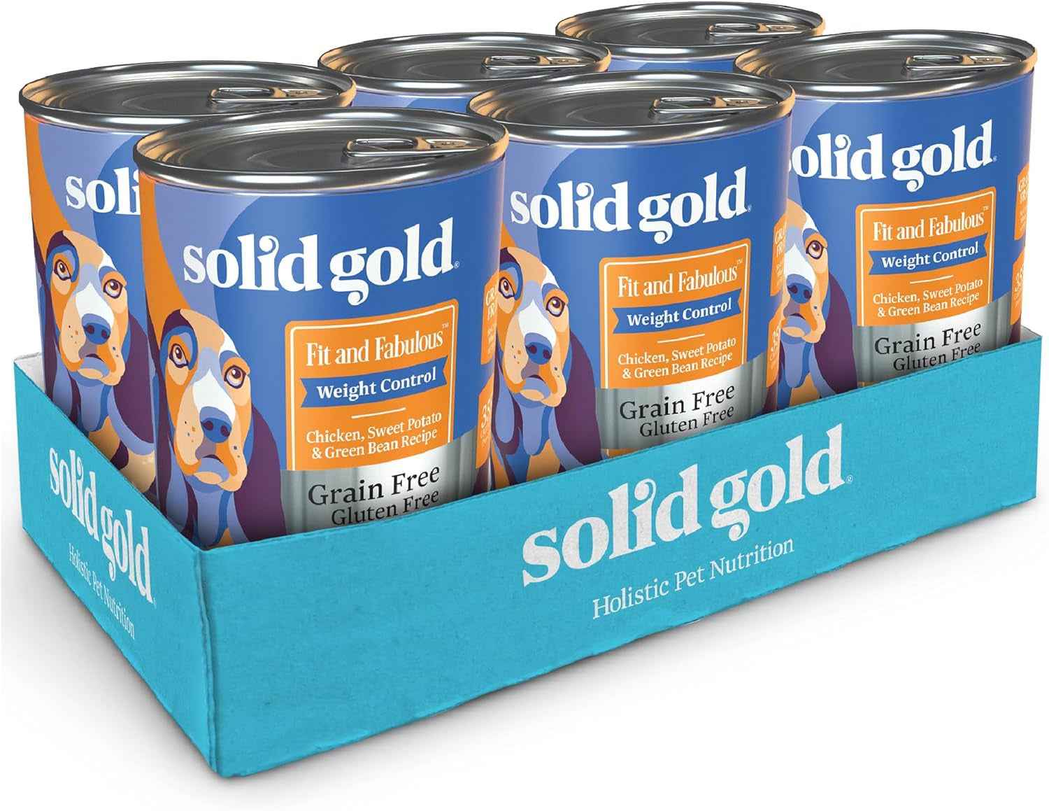 Grain Free Weight Management Dog Food: Solid Gold Wet Recipe