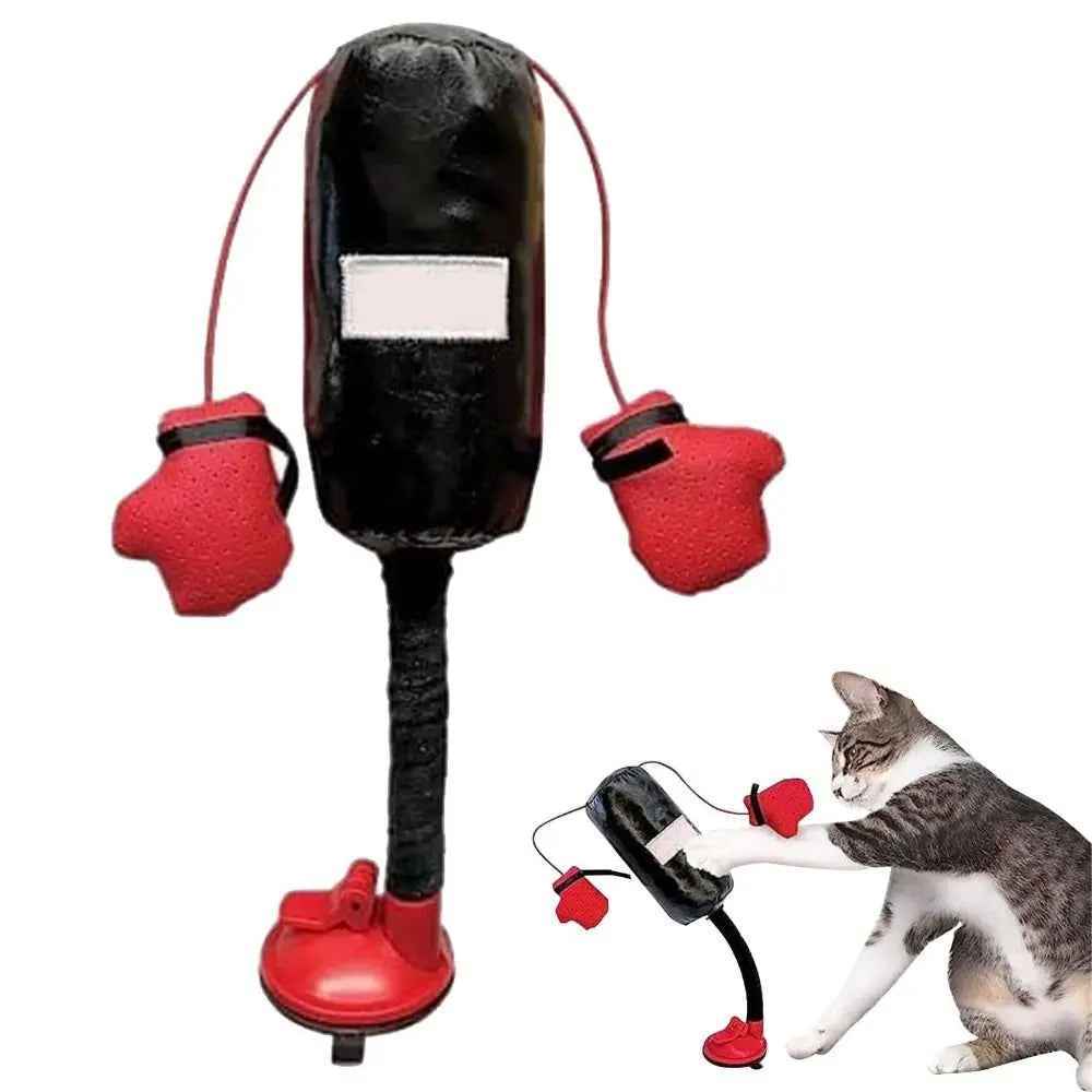 Indoor Cat Boxing Toy: Fun Punching Bag for Active Cats