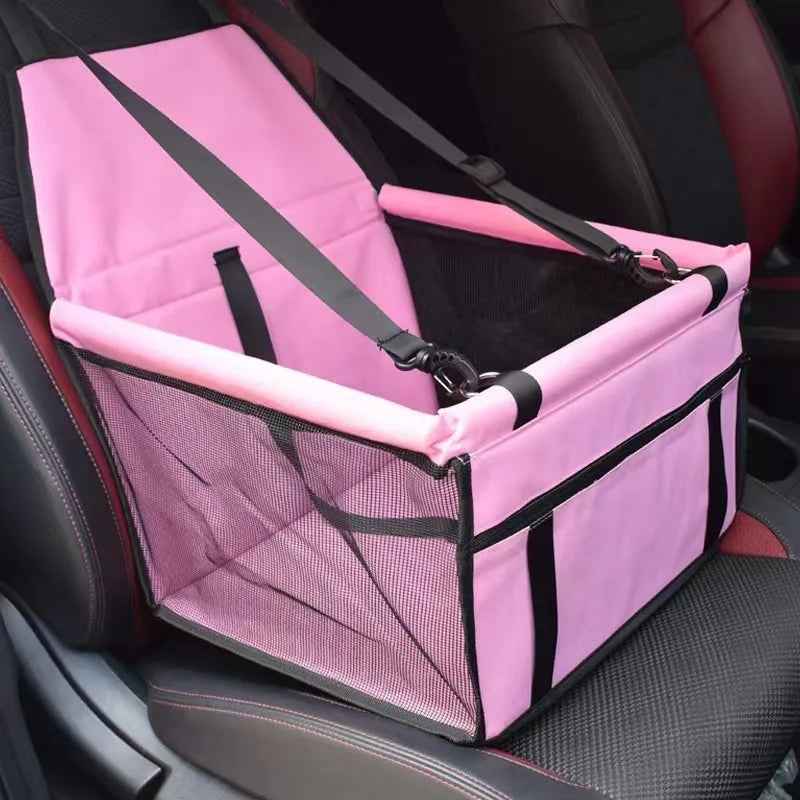 Foldable Dog Car Seat Cover: Secure Travel Hammock
