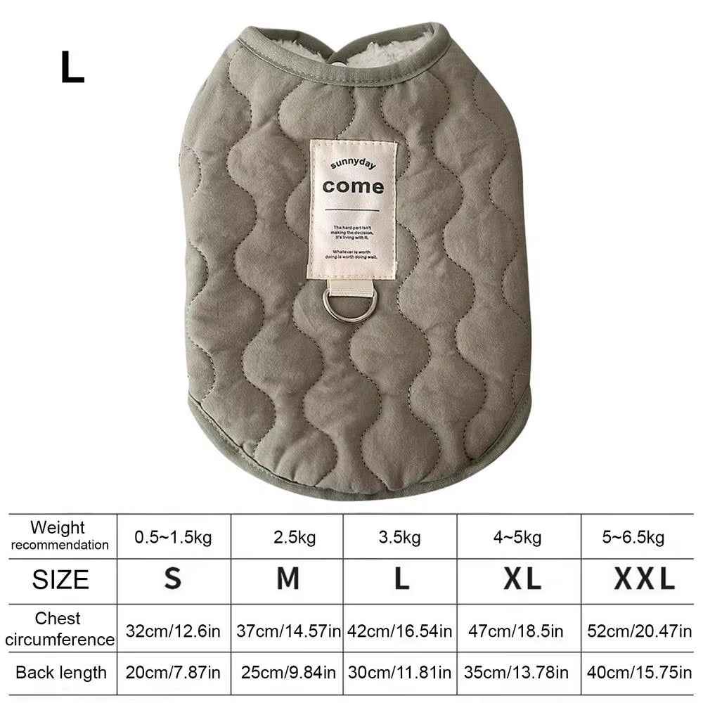 Snuggle Shield Pet Winter Coat