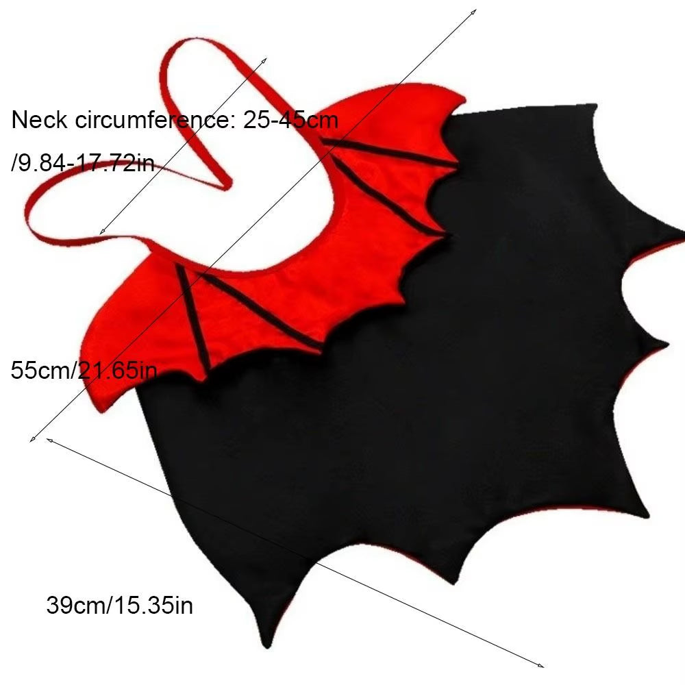 Halloween Pet Costume Cloak Cool Bat Transformation for Cats - HuckMB Pet Supply