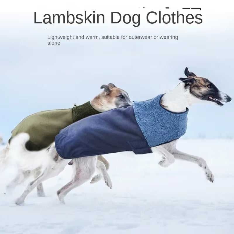 Warm Fleece Dog Jacket: Cozy Winter Coat for All Dogs - HuckMB Pet Supply