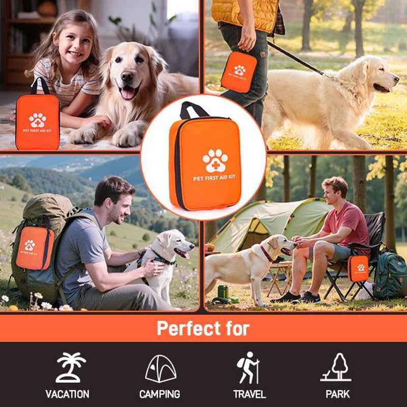 Comprehensive Pet First Aid Kit for Dogs and Cats Emergency