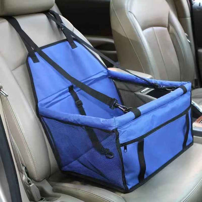 Foldable Dog Car Seat Cover: Secure Travel Hammock