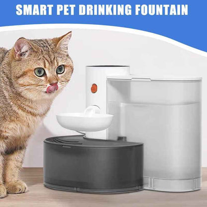 Smart Wireless Pet Fountain: 3L Dispenser for Small Pets