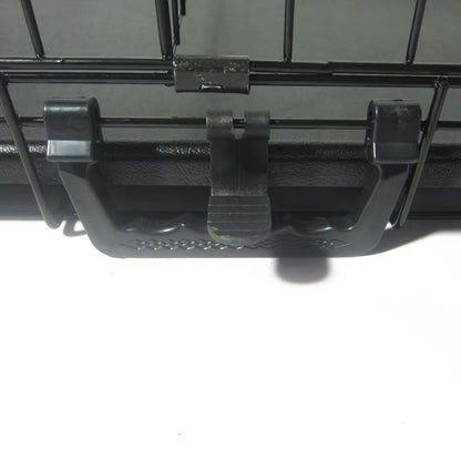 Portable Folding Steel Pet Crate with Double Door - 24" - HuckMB Pet Supply