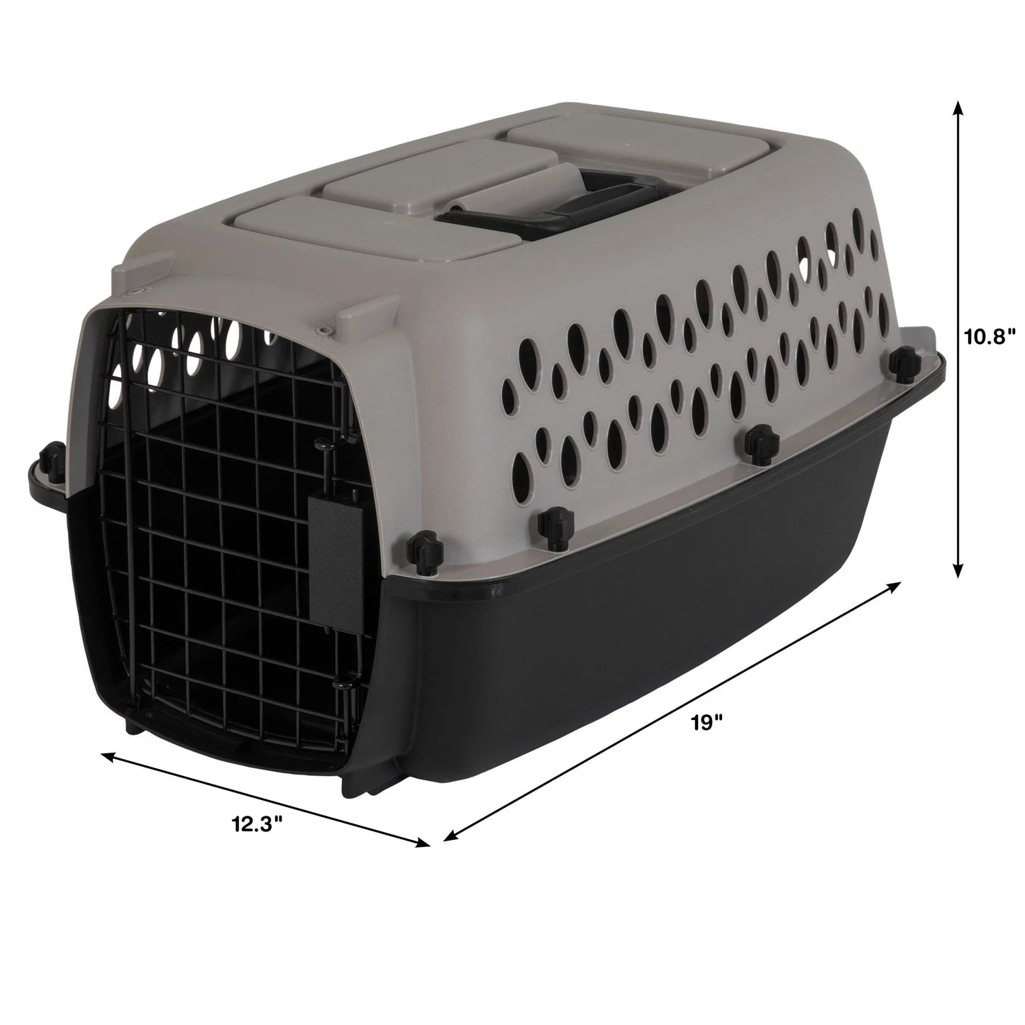 Vibrant Life Pet Kennel - Durable Carrier for Small Dogs - HuckMB Pet Supply