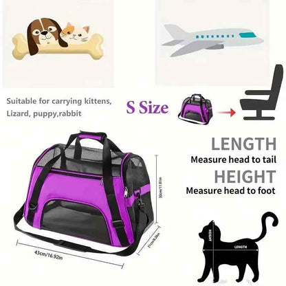 Portable Pet Carrier Bag: Travel with Comfort and Ease
