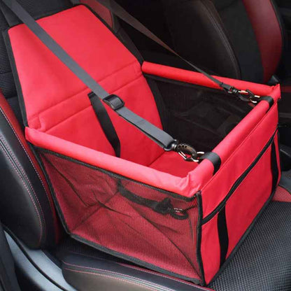 Foldable Dog Car Seat Cover: Secure Travel Hammock
