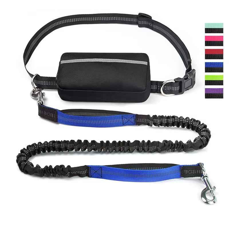 Hands-Free Dog Leash Waist Belt