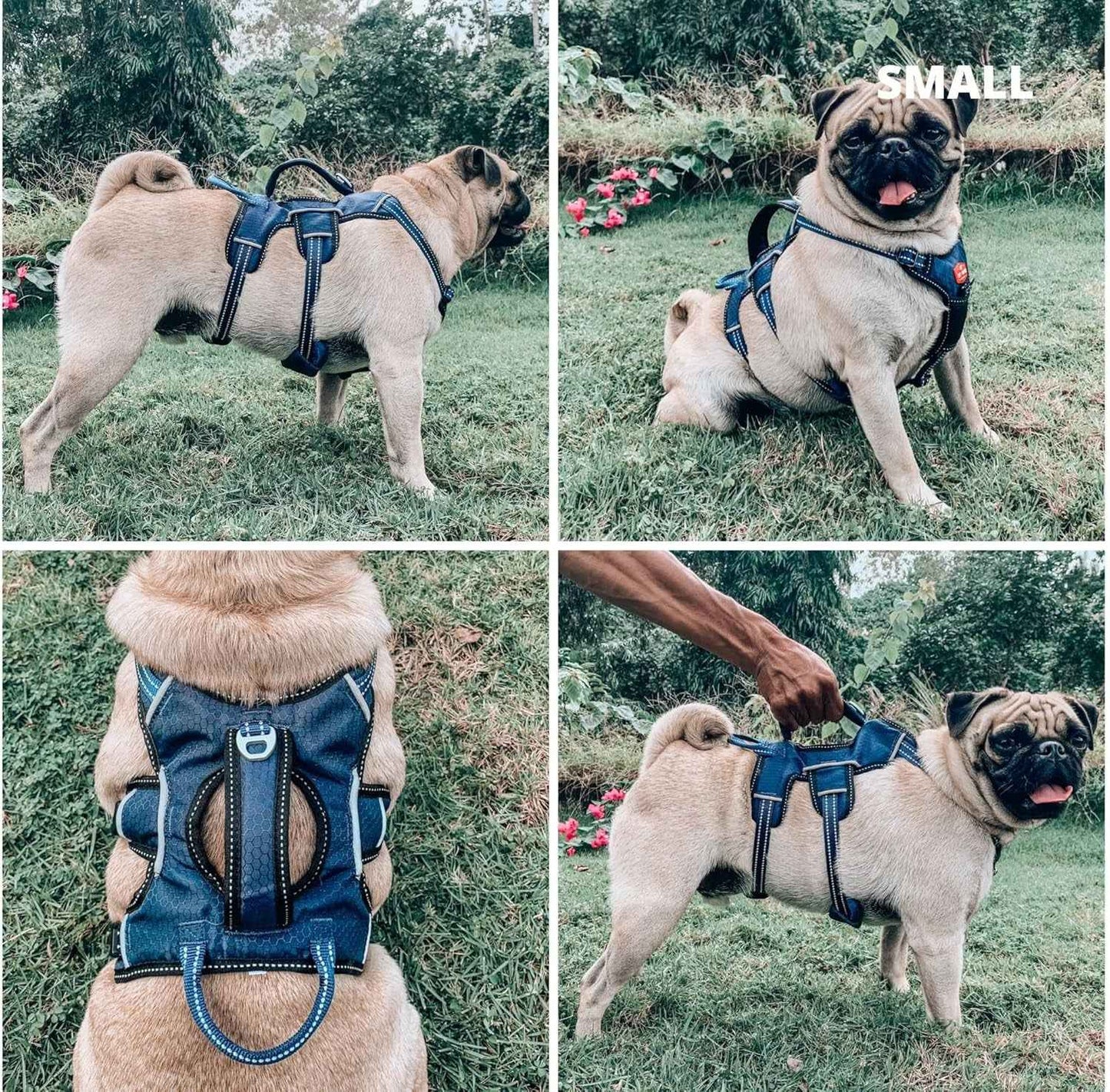 Tuff Pupper Escape Proof Adjustable Dog Harness | 5-Point