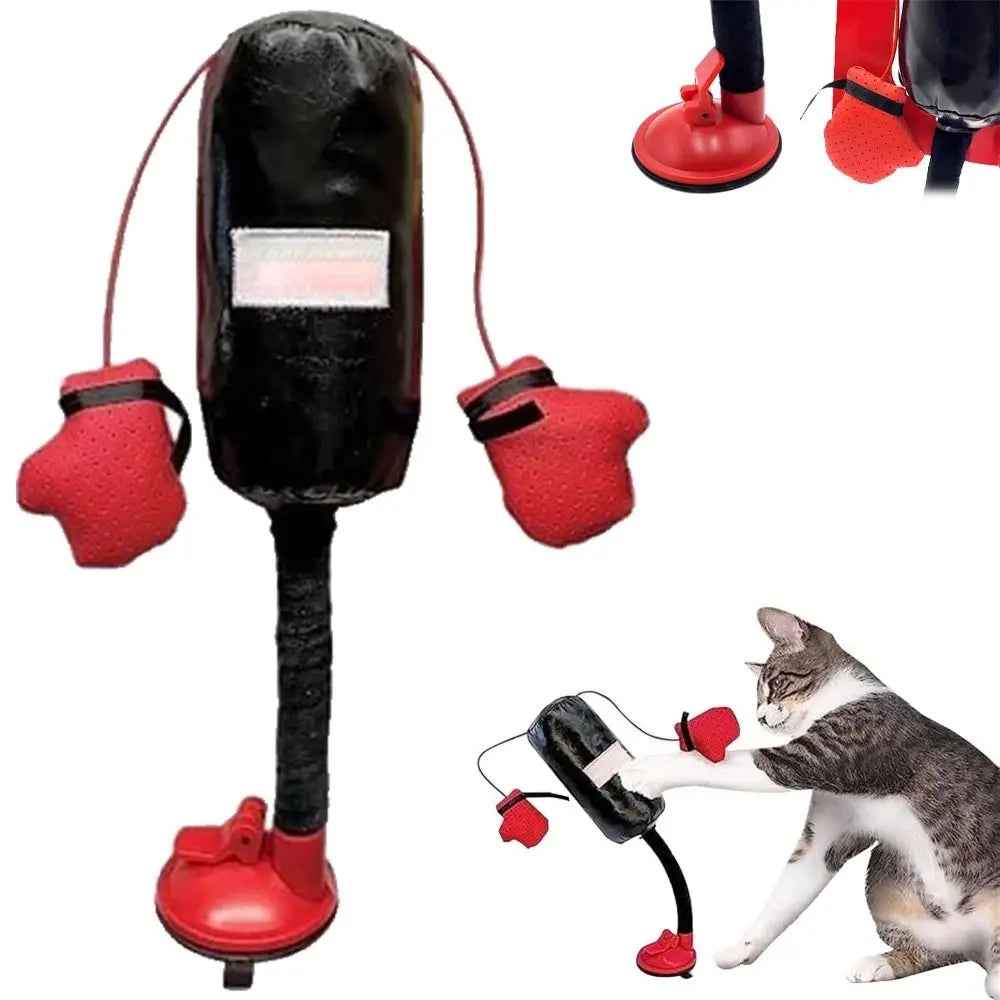 Indoor Cat Boxing Toy: Fun Punching Bag for Active Cats