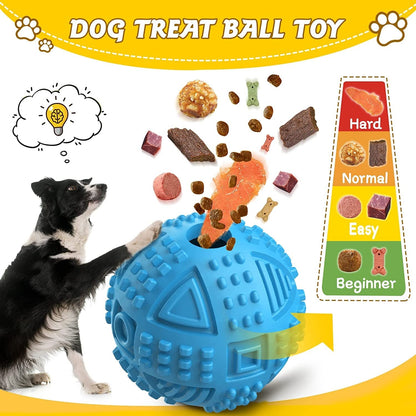 Durable Interactive durable dog treat dispensing toy - HuckMB Pet Supply