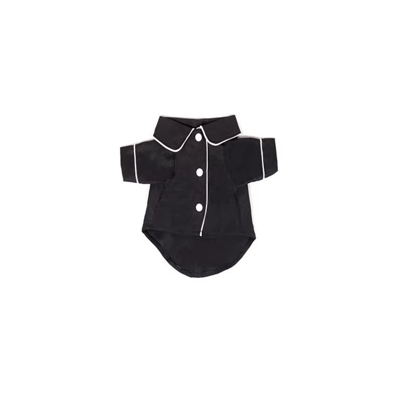 Black Dog Pajamas for Chihuahuas & Yorkshires Cozy Sleepwear - HuckMB Pet Supply