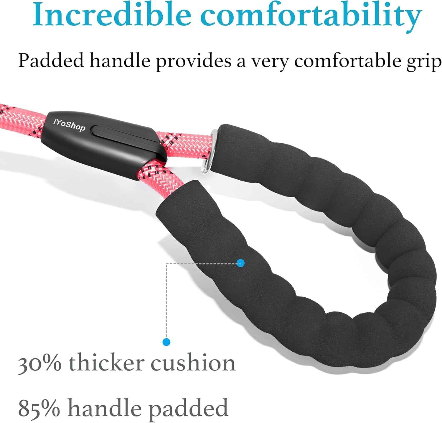 Durable Reflective Slip Lead Dog Leash for Training & Safety