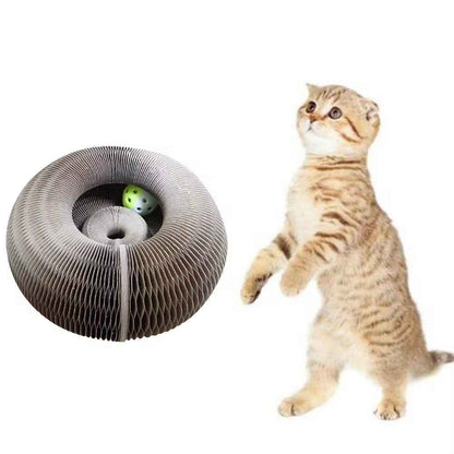 Foldable Cat Scratch Board Toy