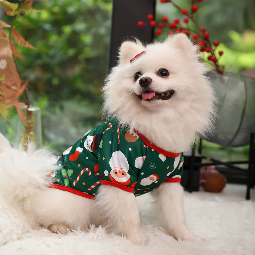 Universal Christmas Pet Hoodie: Cozy, Stylish Holiday Wear - HuckMB Pet Supply