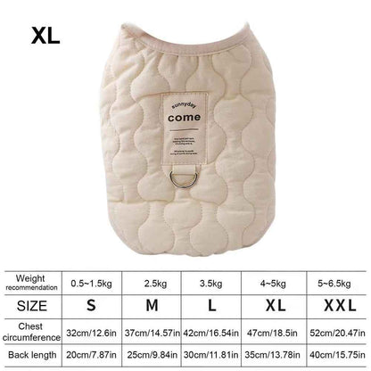 Snuggle Shield Pet Winter Coat