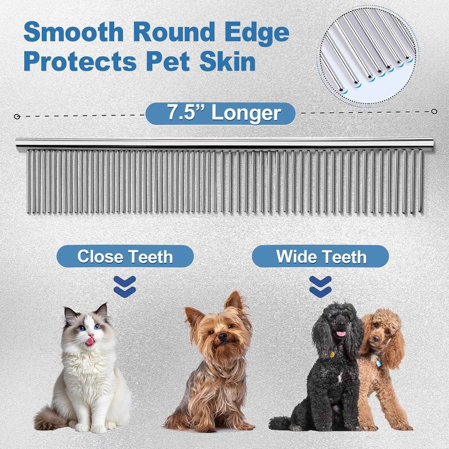 Durable Professional Dog Grooming Scissors Set