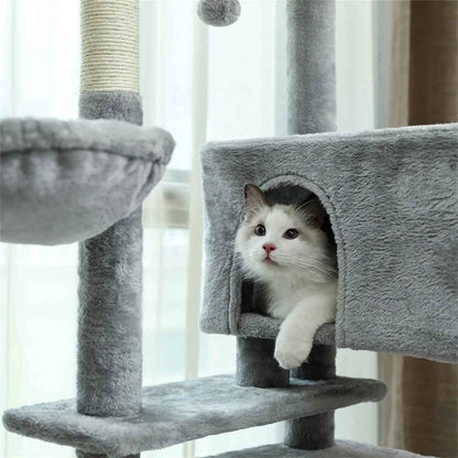 Large Cat Tree with Scratching Posts