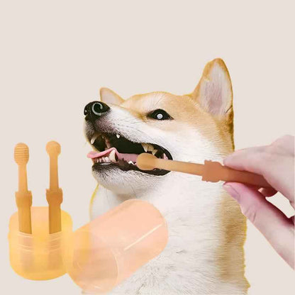 Pet Dental Care Silicone Toothbrush