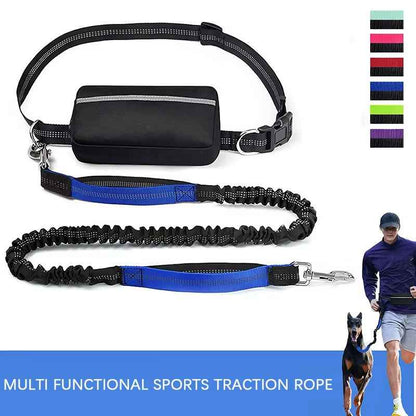 Hands-Free Dog Leash Waist Belt