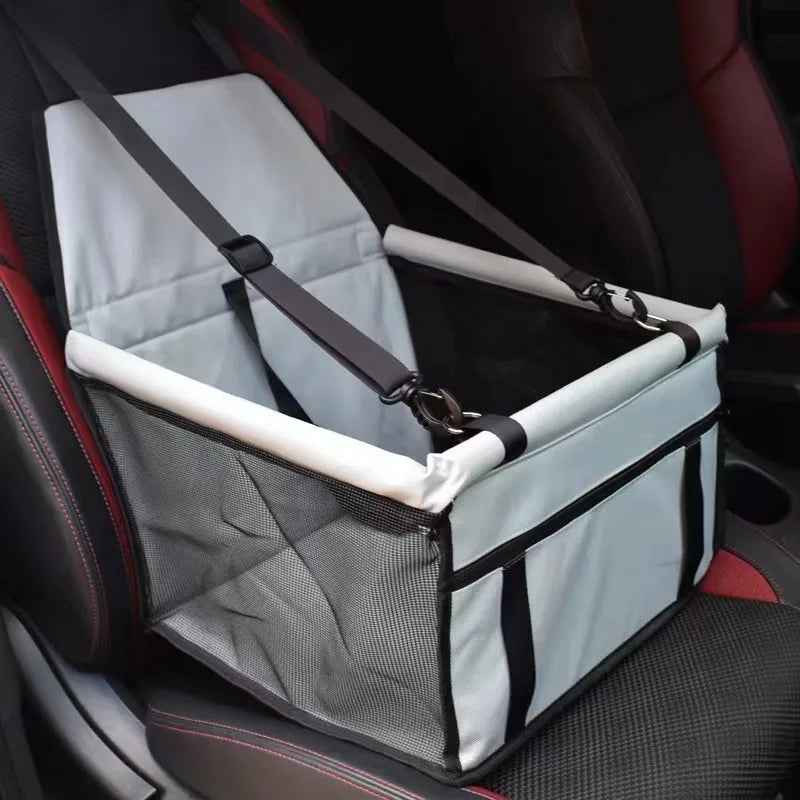 Foldable Dog Car Seat Cover: Secure Travel Hammock