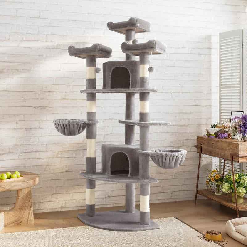 Corner Cat Tree Space Saver Indoor Cats