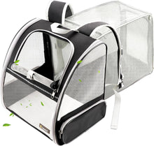 Texsens Expandable Cat Backpack Carrier - Airline Approved - HuckMB Pet Supply