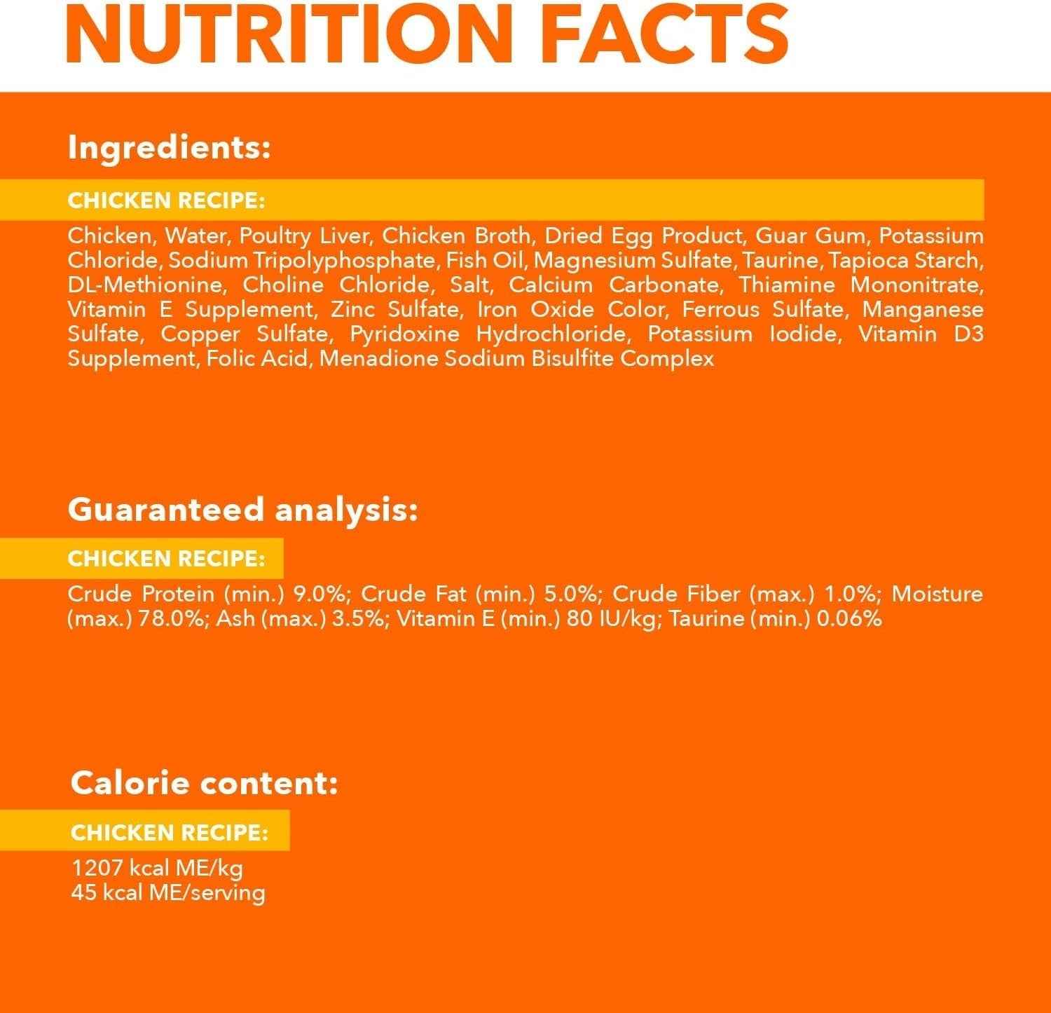 IAMS Grain Free Chicken Wet Cat Food Pate - Perfect Portions