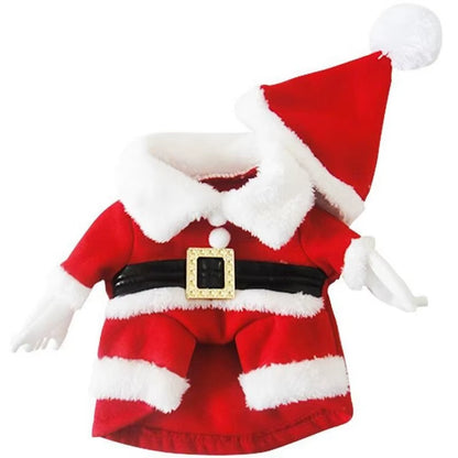 Christmas Pet Costume for Cats and Dogs - Warm 3D Fleece - HuckMB Pet Supply