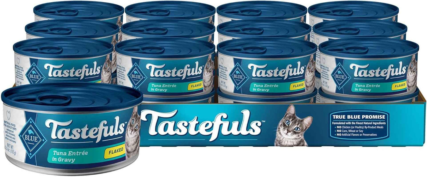 Blue Buffalo Tuna Flaked Wet Cat Food - Natural Ingredients