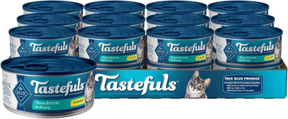 Blue Buffalo Tuna Flaked Wet Cat Food - Natural Ingredients