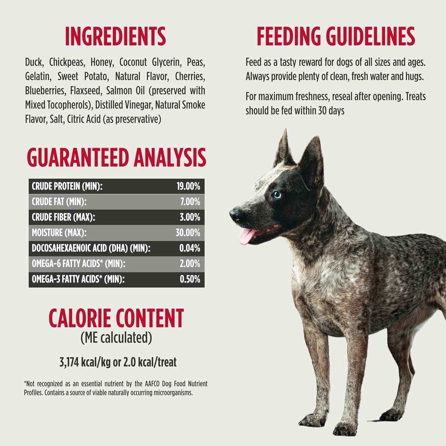 Nulo Duck Grain-Free Dog Training Treats