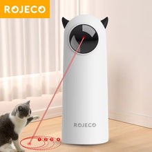 ROJECO Interactive Automatic Cat Toy with LED Laser Fun - HuckMB Pet Supply