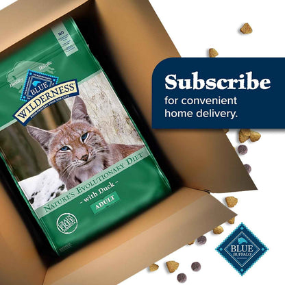 Blue Buffalo Healthy Cat Food: Grain-Free Duck Recipe, 11 Lb