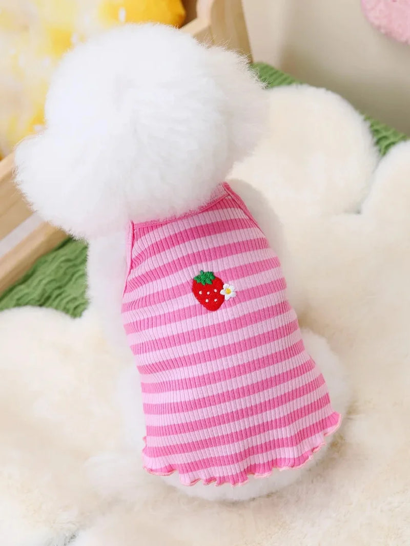 Small Dog Floral Dresses: Stylish & Comfortable Spring Wear - HuckMB Pet Supply