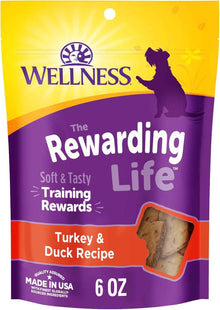 Grain-Free Soft Dog Training Treats with Turkey & Duck (6oz)