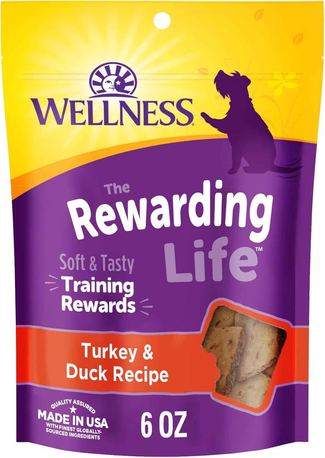 Grain-Free Soft Dog Training Treats with Turkey & Duck (6oz)